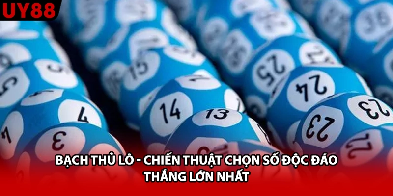 Bạch Thủ Lô - Chiến Thuật Chọn Số Độc Đáo Thắng Lớn Nhất