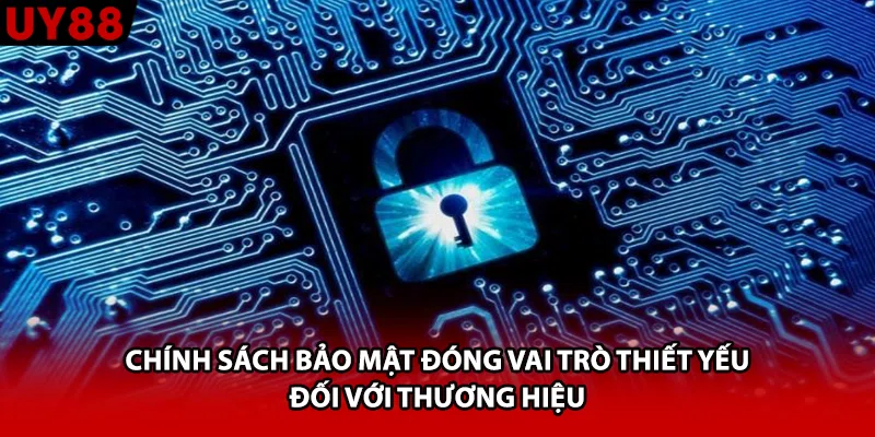 Chính sách bảo mật đóng vai trò thiết yếu đối với thương hiệu