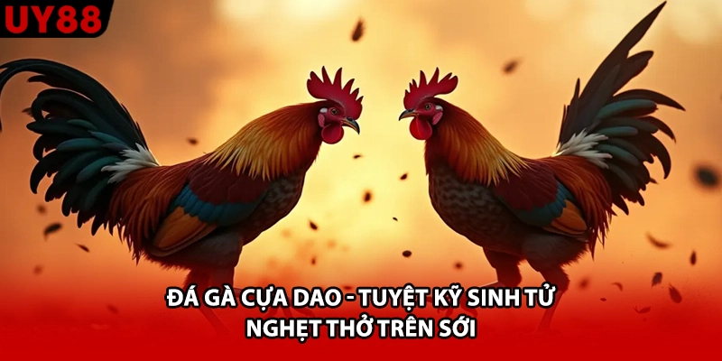 Đá Gà Cựa Dao - Tuyệt Kỹ Sinh Tử Nghẹt Thở Trên Sới
