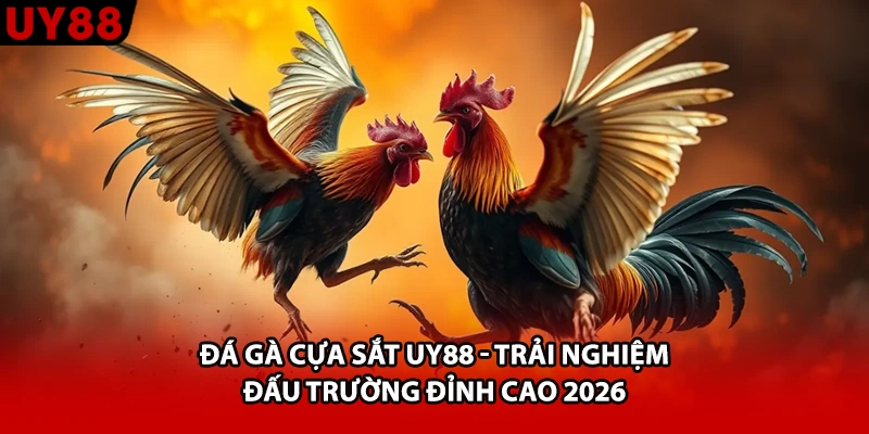Đá Gà Cựa Sắt UY88 - Trải Nghiệm Đấu Trường Đỉnh Cao 2026