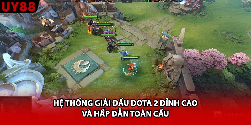Hệ thống giải đấu Dota 2 đỉnh cao và hấp dẫn toàn cầu