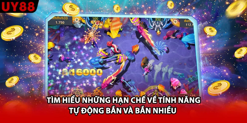 Tìm hiểu những hạn chế về tính năng tự động bắn và bắn nhiều